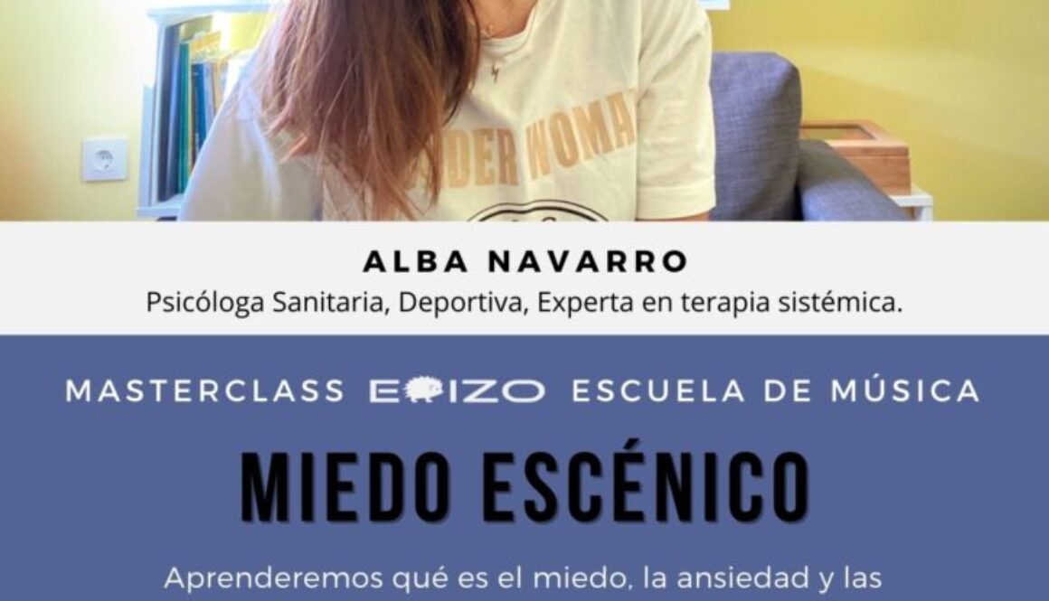 Miedo Escénico MASTERCLASS