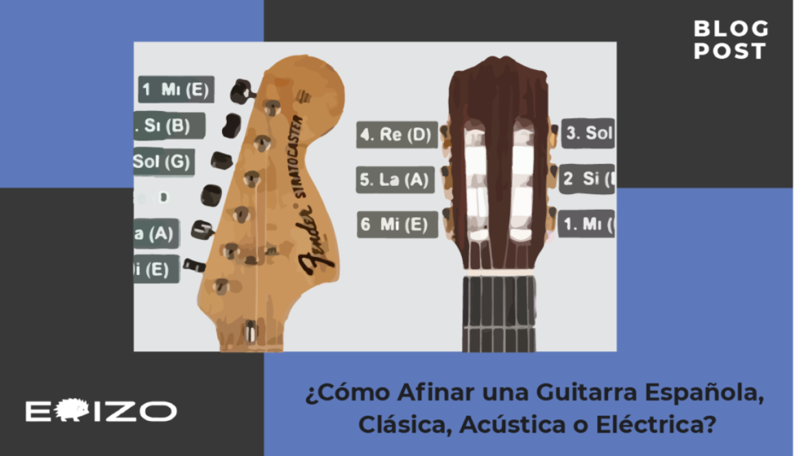 Cómo afinar una guitarra