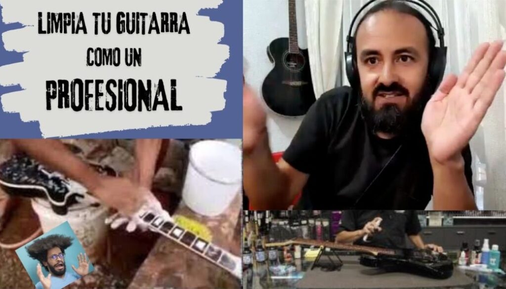 Cómo limpiar la guitarra