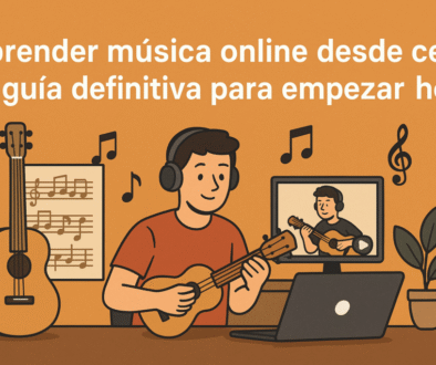 Aprender música online desde cero