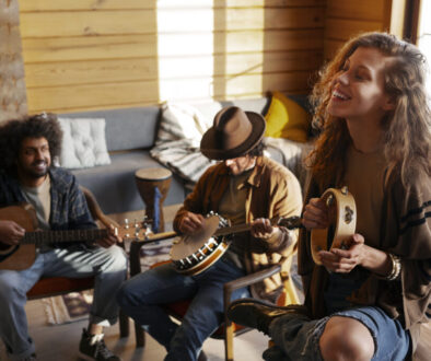 disfrutando de los instrumentos más fáciles para empezar